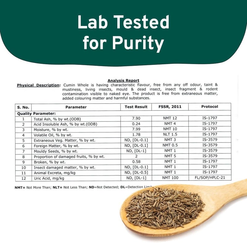 HANDPICK 100% Natural Cumin Seeds - 397g - Image 3